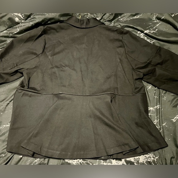 Torrid studio ponte peplum blazer - Picture 4 of 7